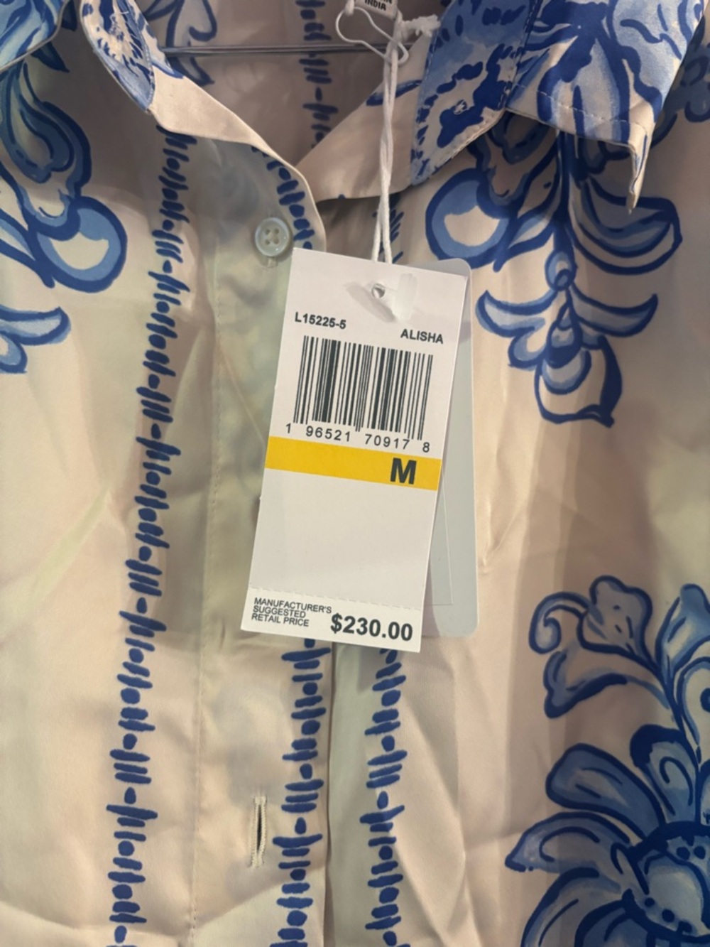 Johnny Was Kenzie Floral Print Shirt and Skirt Set - Picture 10 of 13